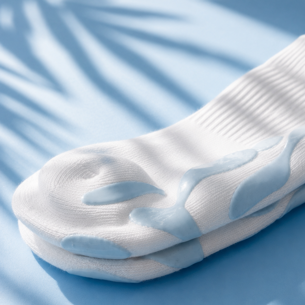 Grip Socks "Blue Pattern"