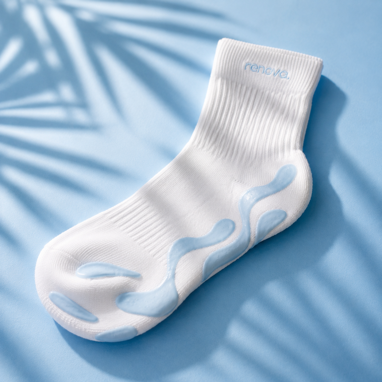 Grip Socks "Blue Pattern"