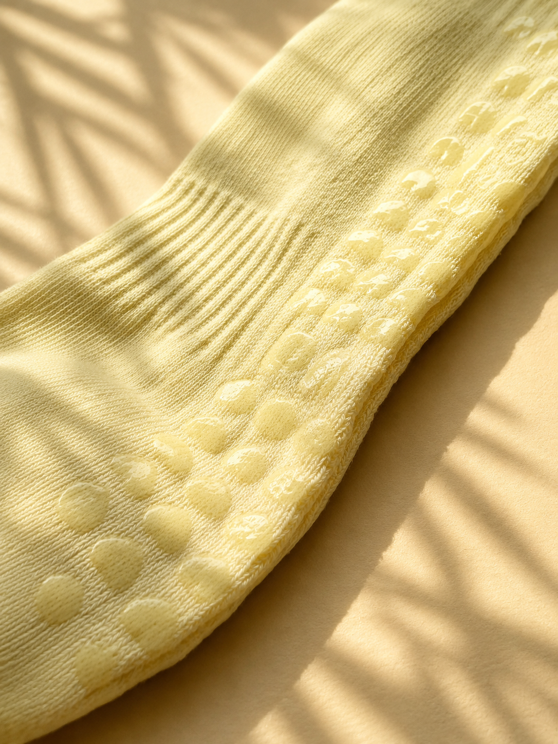 Grip Socks – "Butter Yellow"