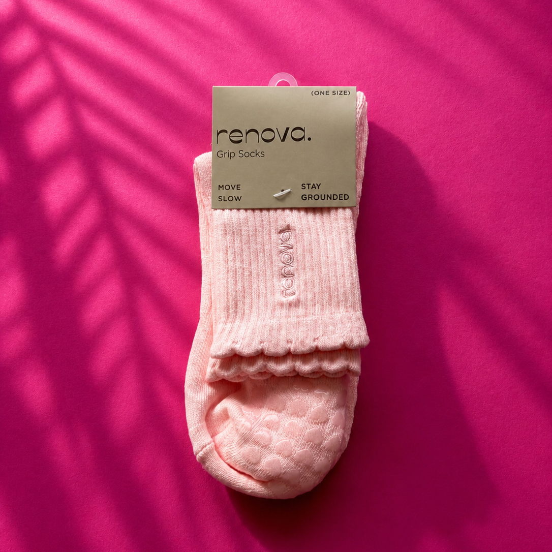 Grip Socks "Blush Pink"