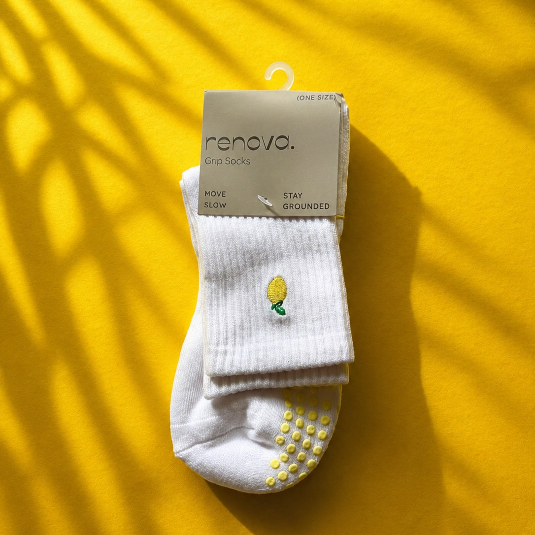 Grip Socks "Lemon"